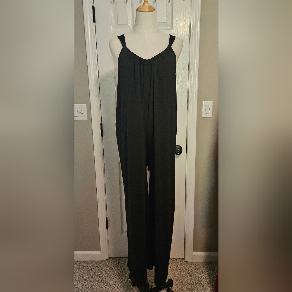 NWT C+V Chelsea+Violet Wide Leg Jumper: Black: Size‎ Large
